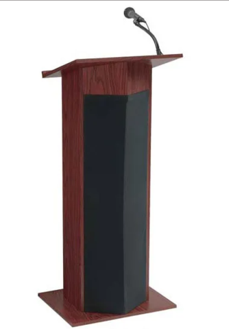 Lectern/Podium with Microphone