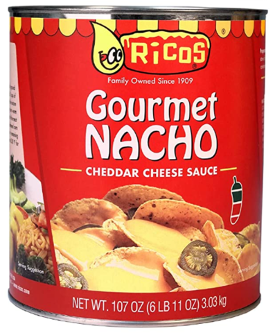 PR-Ricos Canned Cheese Sauce 6.6lbs