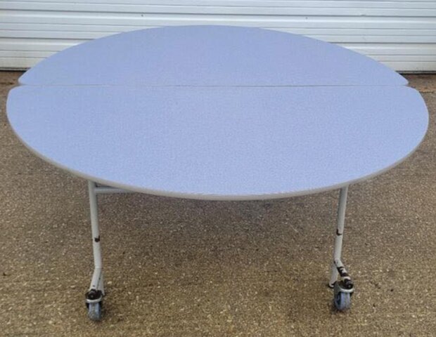 5ft Round Folding Table