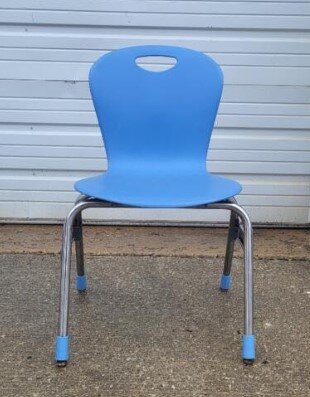 Blue Adult Stackable Chair