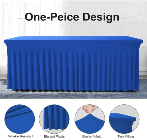 Royal Spandex-6' Banquet Table Cover