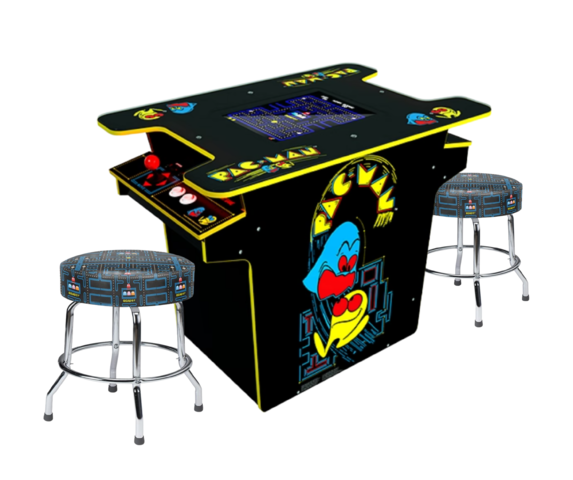 Arcade1Up - Pacman H2H Arcade Table with 2 Stools