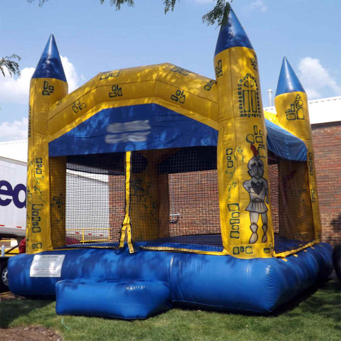 15' x 15' Blue & Yellow Castle