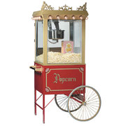 FE-Popcorn Maker on Antique Cart (8oz.)