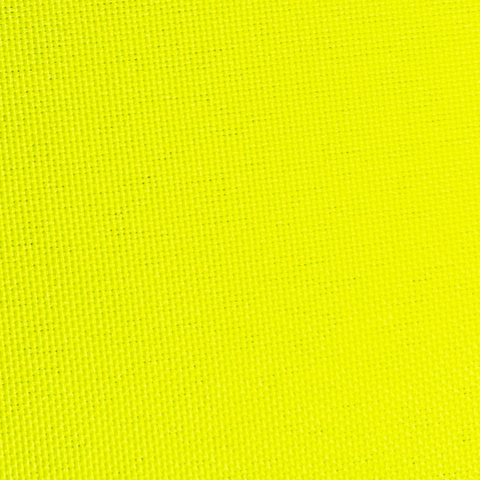 White Chair Cover with Neon Yellow Bow