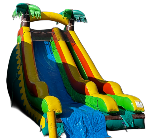 18ft Tropical Dry Slide