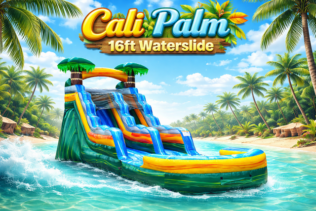 Cali Palms 16ft Waterslide