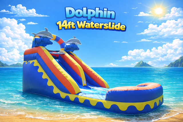 Dolphin 14ft Waterslide