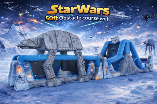 Star Wars Obstacle course - 50ft Long (WET)