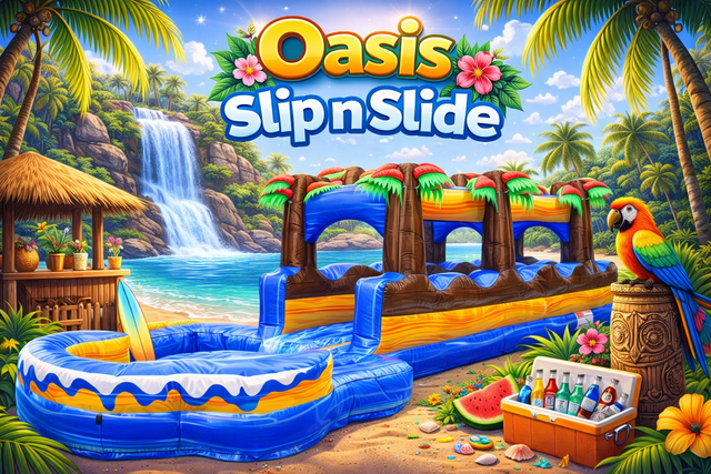 Oasis Slip n Slide - 30 Feet Long