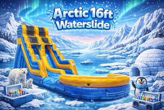 Arctic 16 foot Water Slide