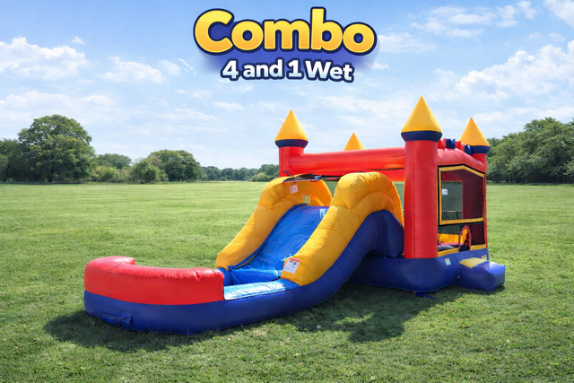 Combo 4 in 1 Water Slide