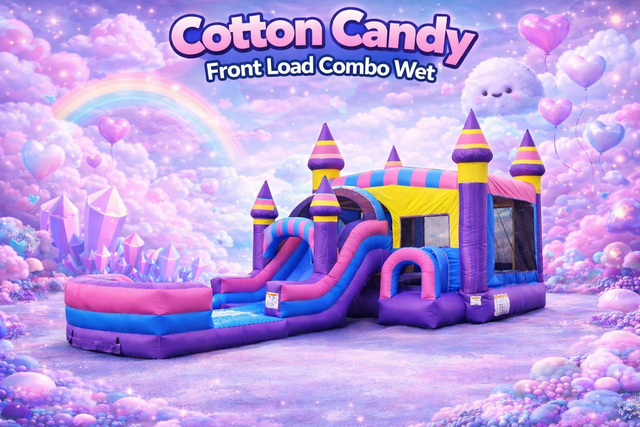 Purplish front-Load Combo Wet