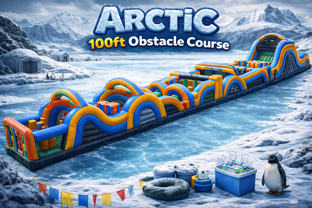 Arctic Huge 100Ft Obstacle course