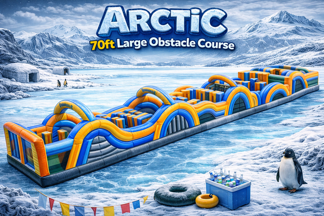 Arctic 70ft Large Obstacle Course