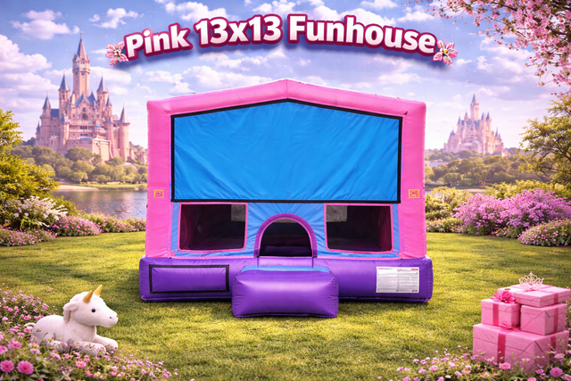 Pink 13x13 Fun House