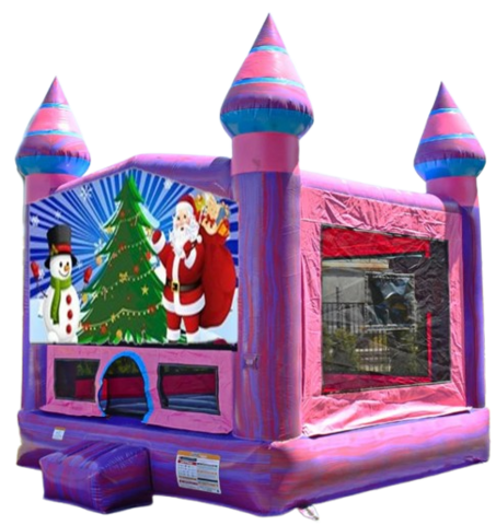 Christmas Purplish 13x13 Funhouse