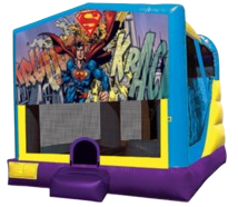  Superman Large C4 Dry Combo with Slide & Basketball Hoop