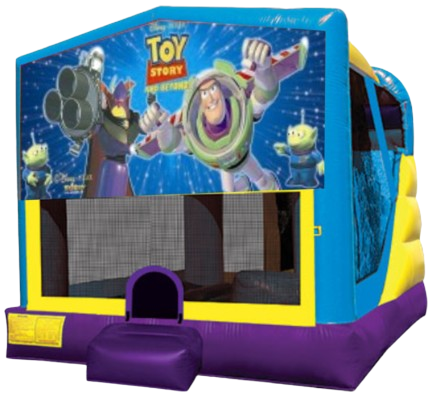  Buzz Lightyear Large C4 Dry Combo with Slide & Basketball Hoop