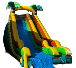 18ft Tropical Dry Slide