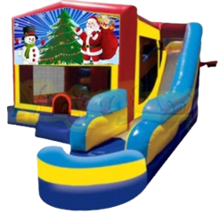 Christmas Huge C7 Combo Obstacle Course with Slide 