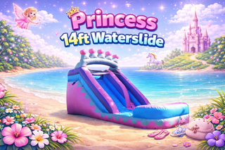Princess 14ft Wasterslide