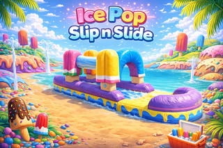Ice Pop 30ft Long Slip N Slide