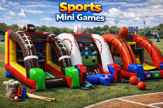 Sports Mini Games- Baseball, Basketball, Football