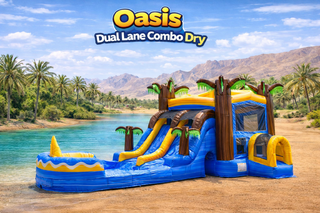 Oasis Dual Lane Dry Combo Large Slide
