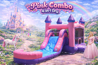 Pink Combo 4 in1 Bouncer