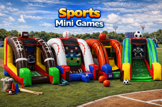 Sports mini Games- Baseball, Basketball, Football, Soccer