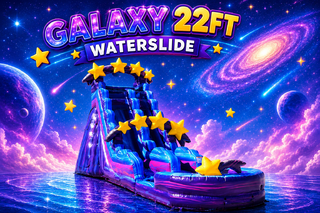 Galaxy 22 Foot Tall Waterslide - 40 Feet Long