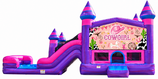 Cow Girl Purplish Dual Lane Dry Combo 