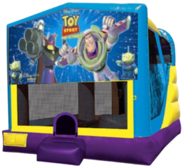  Buzz Lightyear Large C4 Dry Combo with Slide & Basketball Hoop