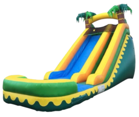 18ft Tropical Dry Slide