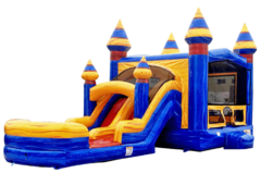 Arctic Dual Lane Combo Water Slide