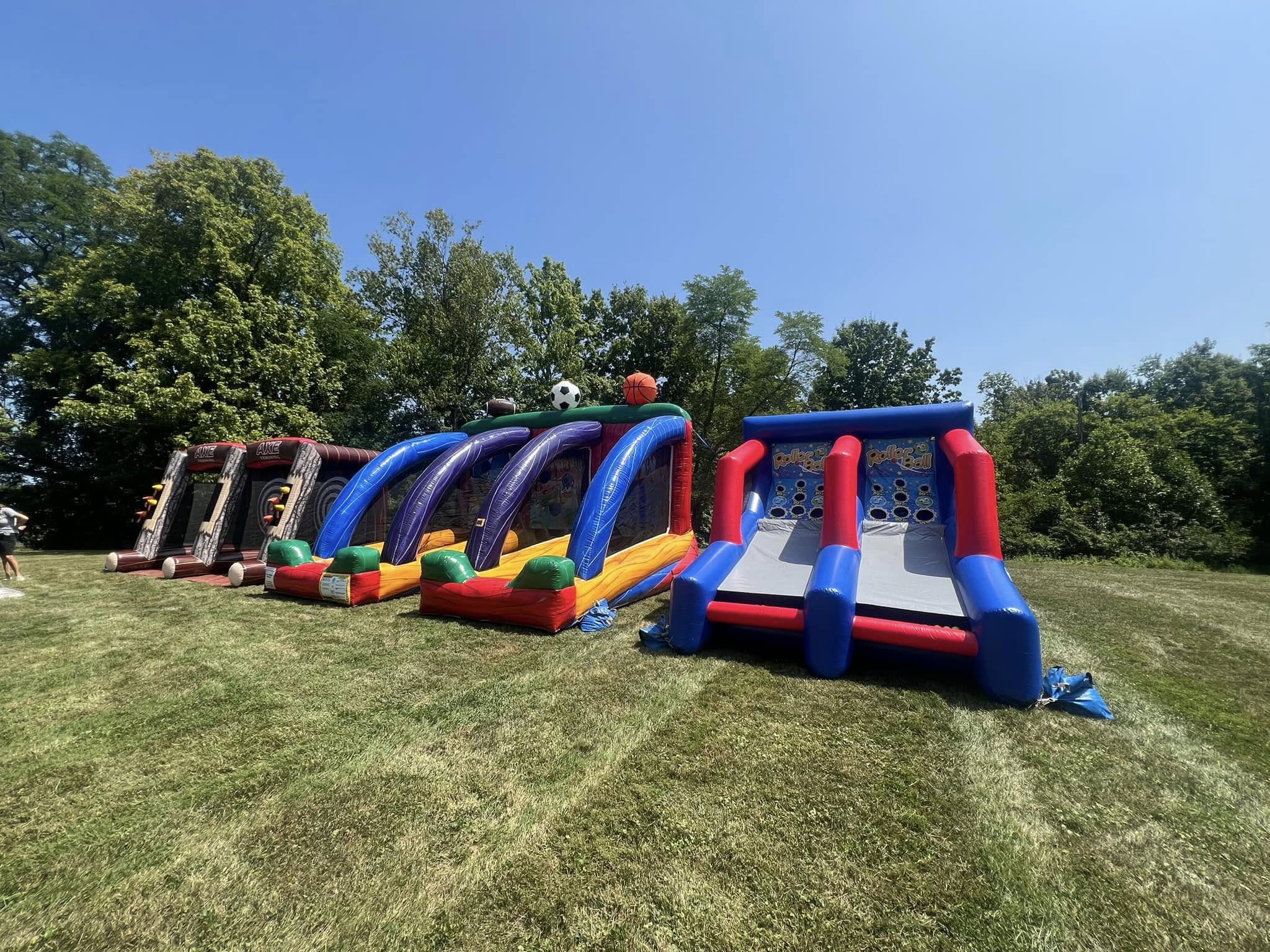 Large events inflatable games and attractions