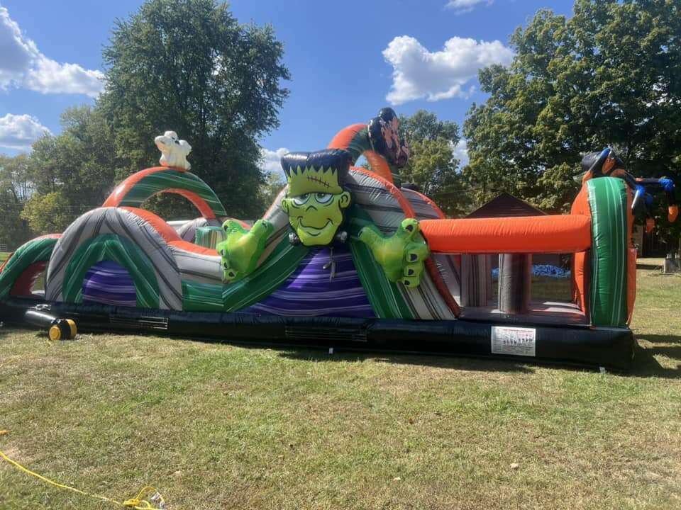 Monster Mash Obstacle Course obstacles