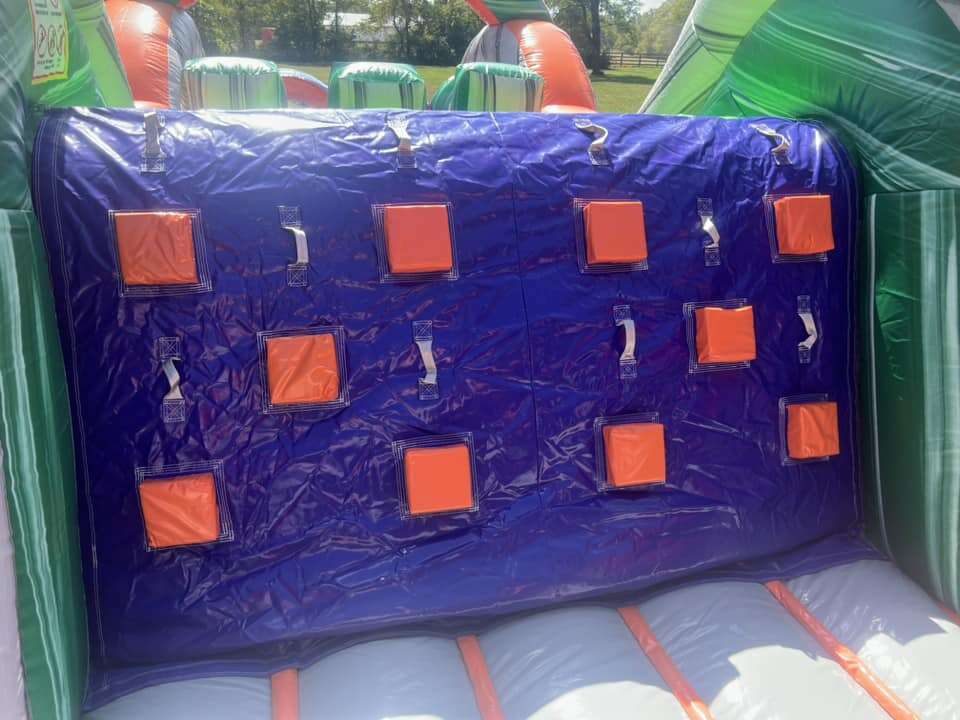 Monster Mash Obstacle Course slide