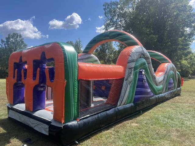 40' Mega Mania Obstacle Course