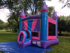 Pink & Purple Bounce House