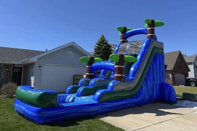 Inflatable Water Slide Rental from Roundhouse Inflatables