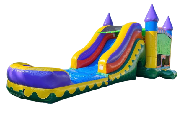 Safari Bounce House Slide Combo (Wet or Dry)