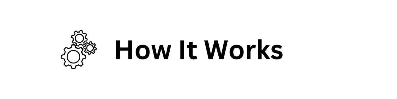 How it works How it works