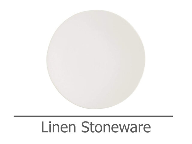 Linen Stoneware Plates