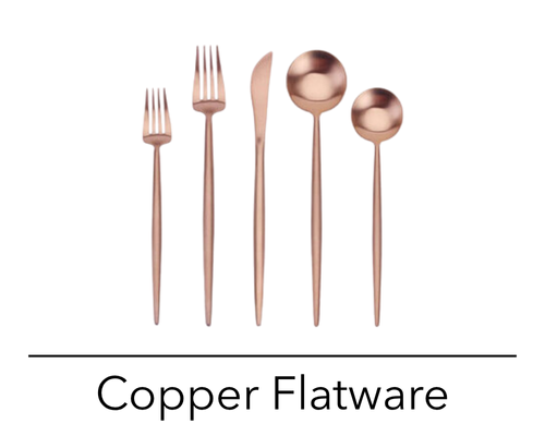 Copper Flatware