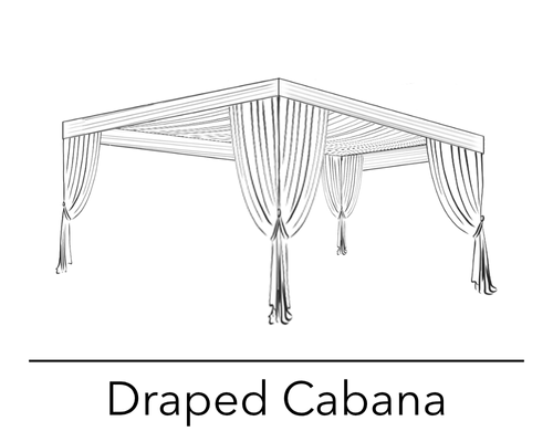 Draped Cabana