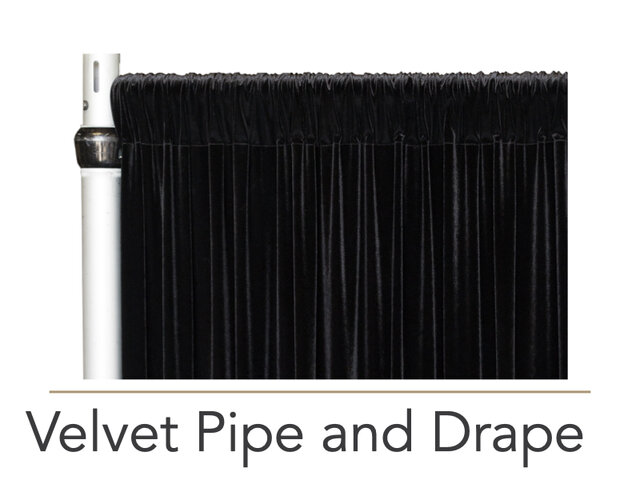 Velvet Pipe and Drape