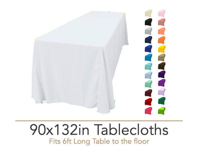 90x132 Tablecloths