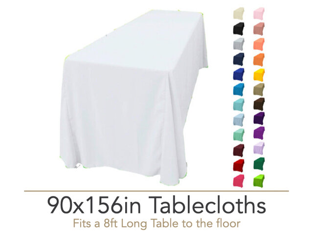 90x156 Tablecloths